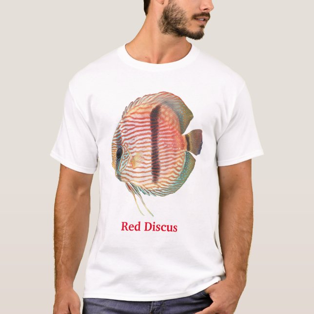 T-shirts Red Discus (Frente)