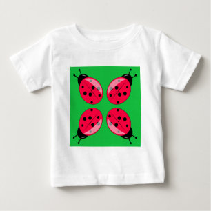 T-shirts Red Ladybugs