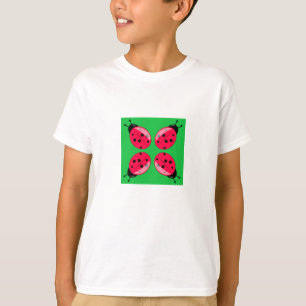 T-shirts Red Ladybugs