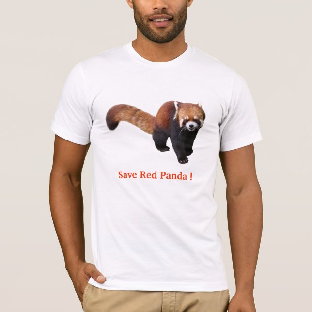 T-shirts “Red Panda” (Frente)