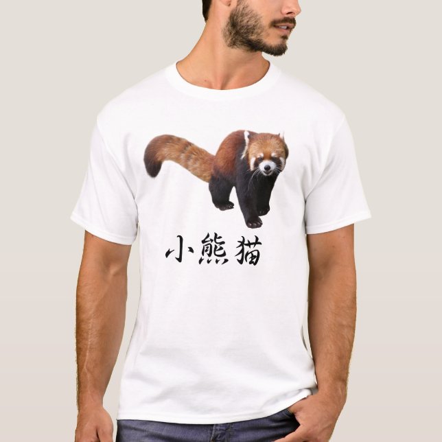 T-shirts “Red Panda” (Frente)