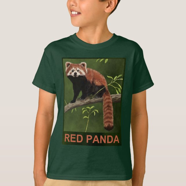 T-shirts Red Panda (Frente)