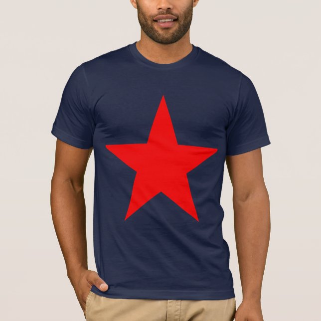 T-shirts Red star 1 (Frente)