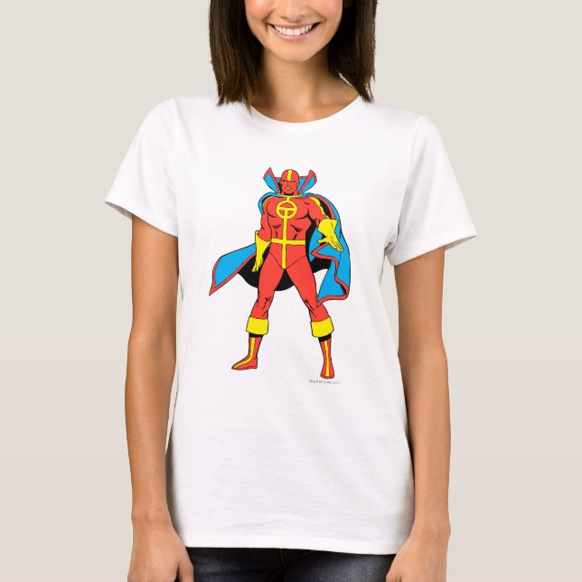 T-shirts Red Tornado Pose (Frente)