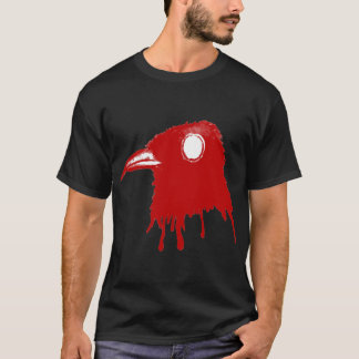 T-shirts [Red_Toxic_Crow] - preto