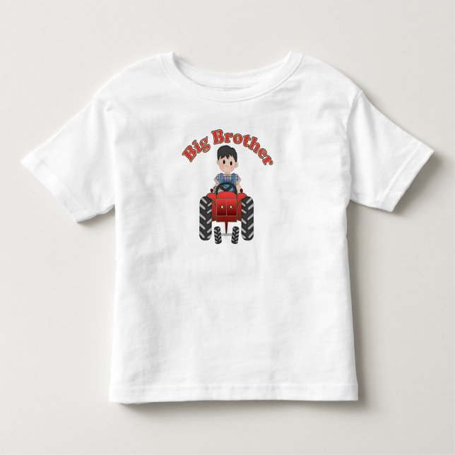 T-shirts Red Trator Big Brother (Frente)