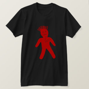 T-shirts Red Voodoo Doll