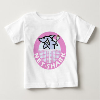 T-shirts rede-tubarão-cor-de-rosa