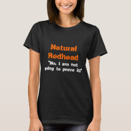 T-shirts Redhead natural