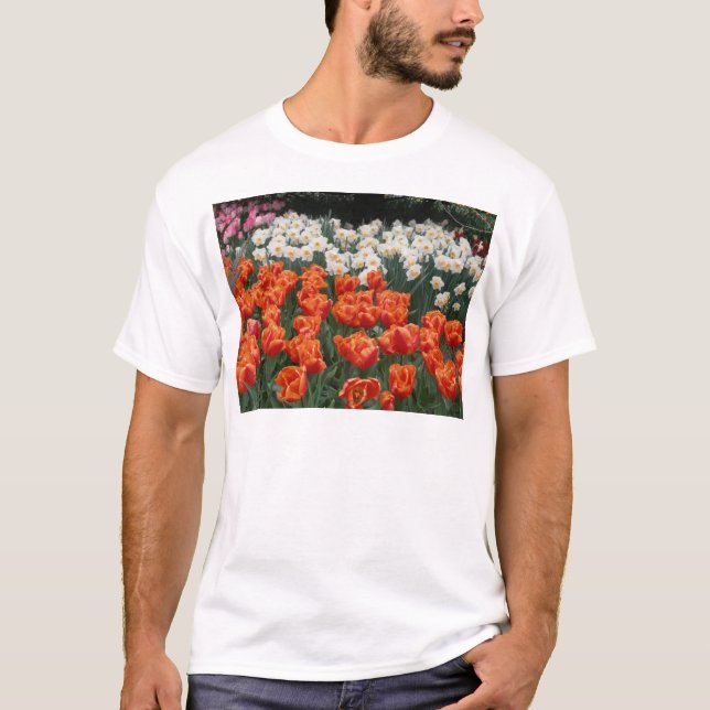 T-shirts redorange_tulips (Frente)