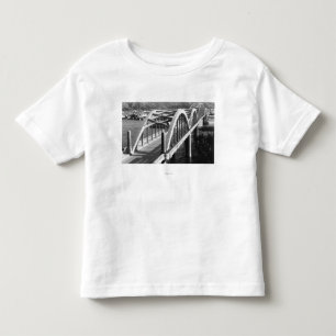 T-shirts Reedsport, opinião de Oregon da ponte sobre Umpqu
