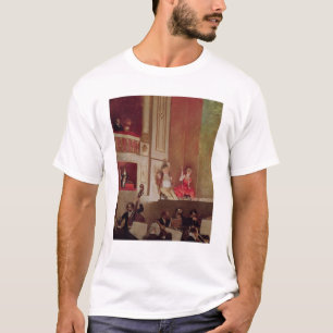 T-shirts Reexame no DES Varietes do teatro, c.1885