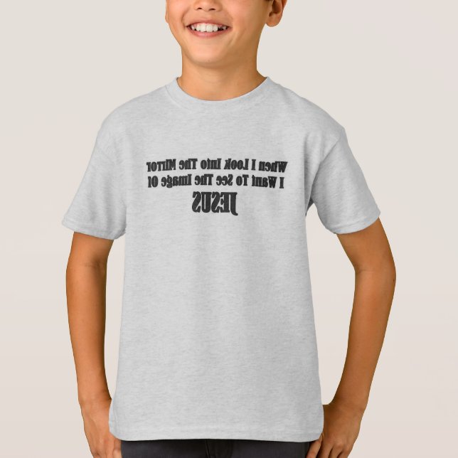 T-shirts Refletim Espelho (Frente)