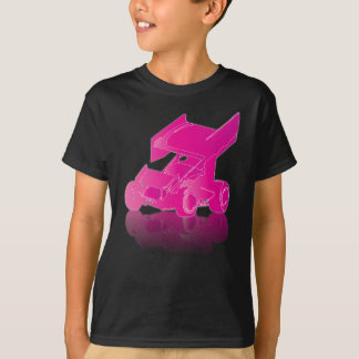 T-shirts Reflexão cor-de-rosa carro voado de Sprint