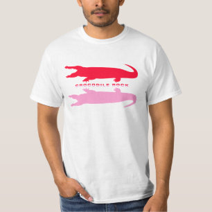 T-shirts Reflexão Crocodilo (Vermelho)