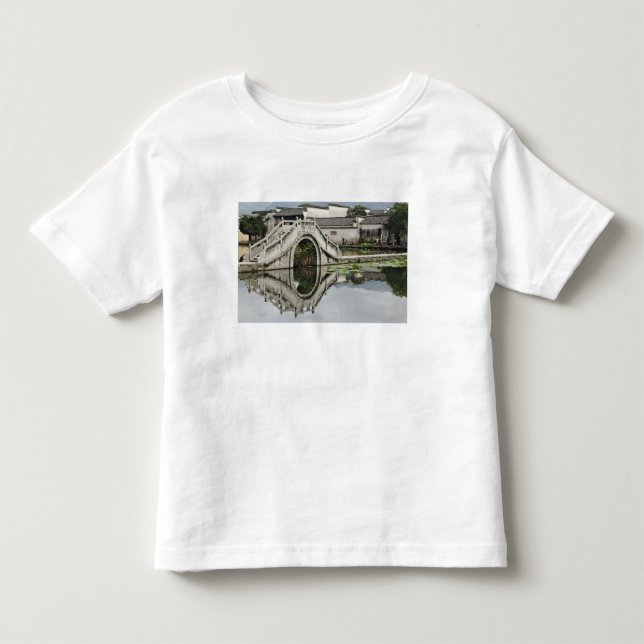 T-shirts Reflexo da ponte, Vila Hong Cun, Yi (Frente)
