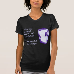 T-shirts refrigerador da bicicleta