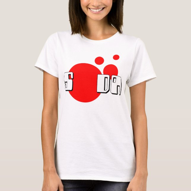 T-shirts Refrigerante japonês (Frente)