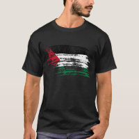 Refrigere o design palestino da bandeira