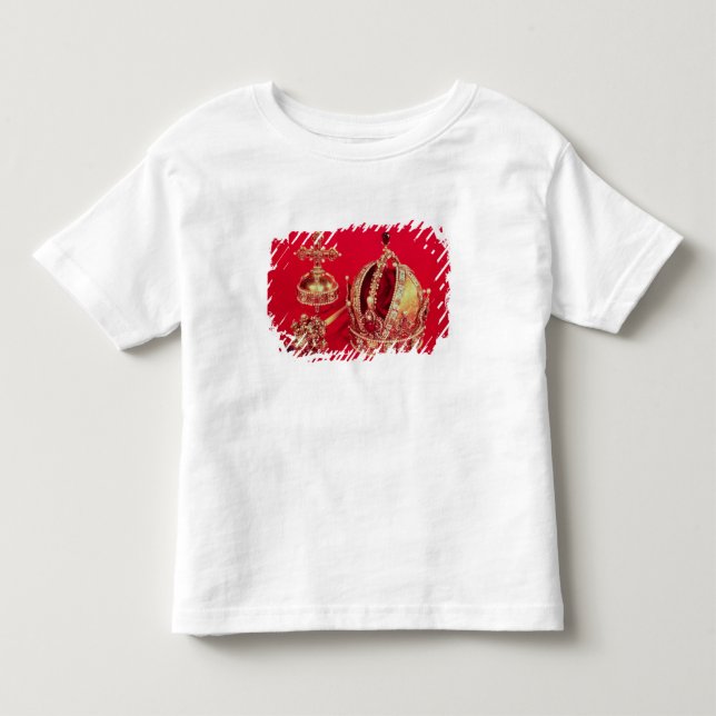 T-shirts Regalia da coroação de Rudolph II (Frente)
