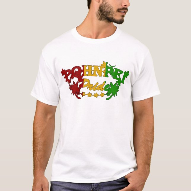 T-shirts Reggae de Pohnpei (Frente)