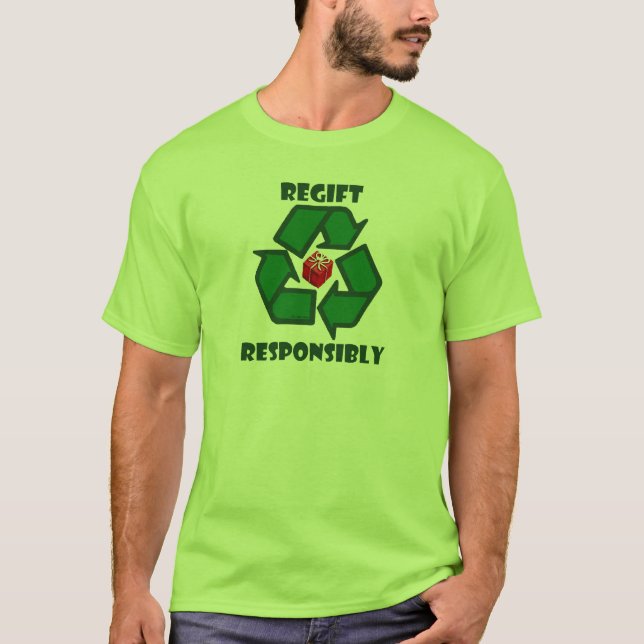 T-shirts Regift responsàvel (Frente)
