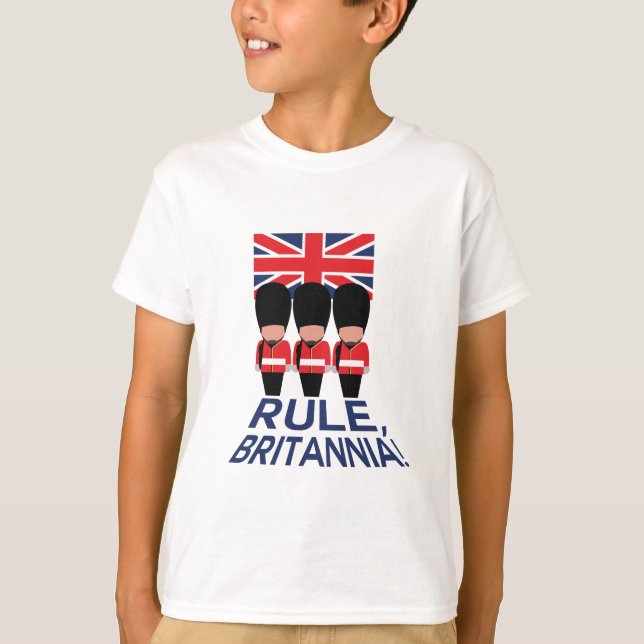 T-shirts Regra Britannia (Frente)