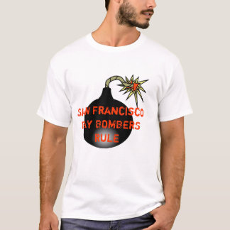 T-shirts REGRA dos BOMBARDEIROS de San Francisco Bay