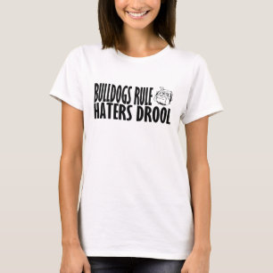 T-shirts Regra dos buldogues