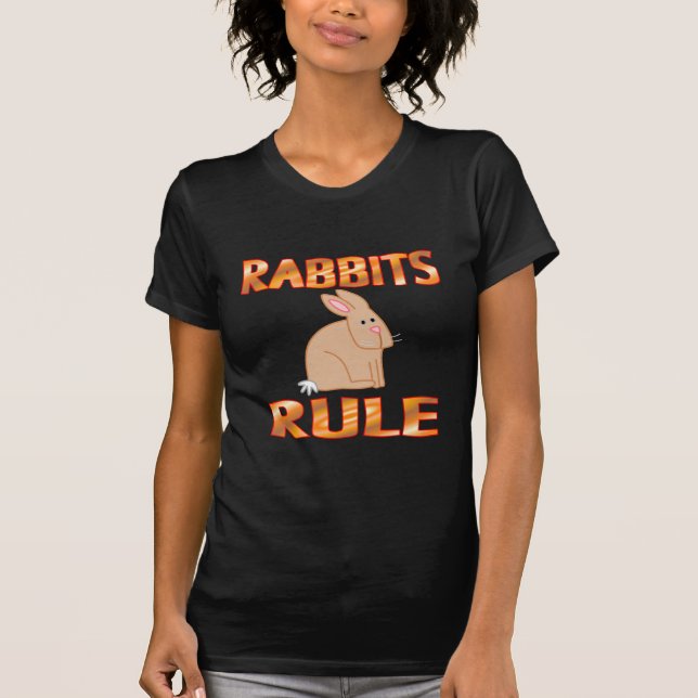 T-SHIRTS REGRA DOS COELHOS (Frente)