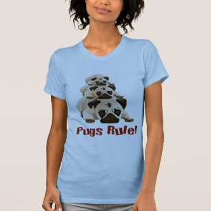 T-shirts Regra dos Pugs! 1