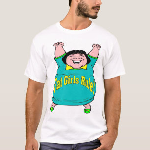 T-shirts Regra gorda das meninas