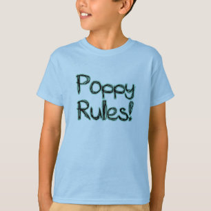 T-shirts Regras da papoila!