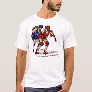 T-shirts Regras de derby do rolo: Construtor