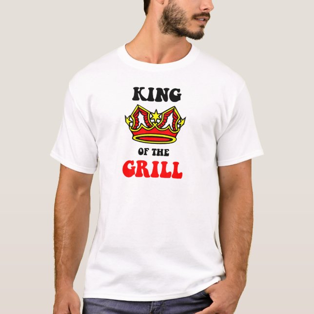 T-shirts Rei da grade (Frente)