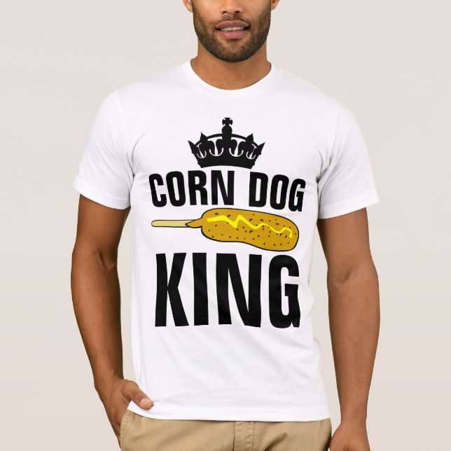 T-shirts REI DE CORN DOG (Frente)