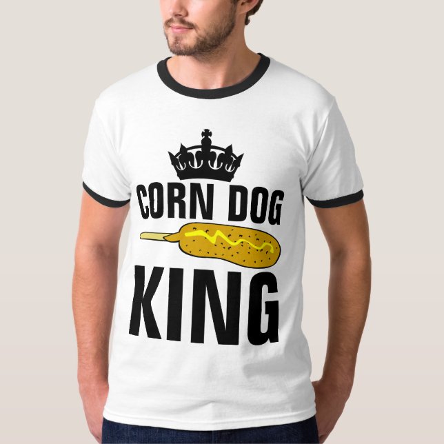 T-shirts REI DE CORN DOG (Frente)