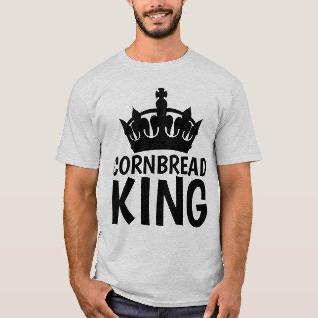 T-shirts REI DE CORNBREAD (Frente)