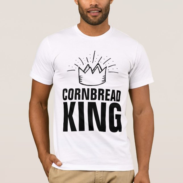 T-shirts REI DE CORNBREAD (Frente)