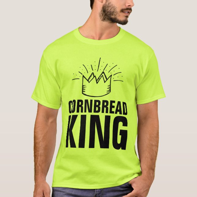 T-shirts REI DE CORNBREAD (Frente)