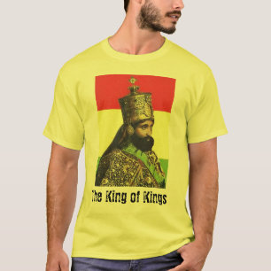 T-shirts rei de Etiópia, rei dos reis