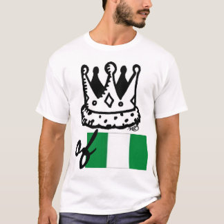 T-shirts rei de Nigéria