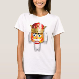 T-shirts Rei de noz bonito do Nutcracker