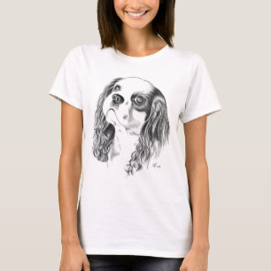 T-shirts Rei descuidado Charles Desenho