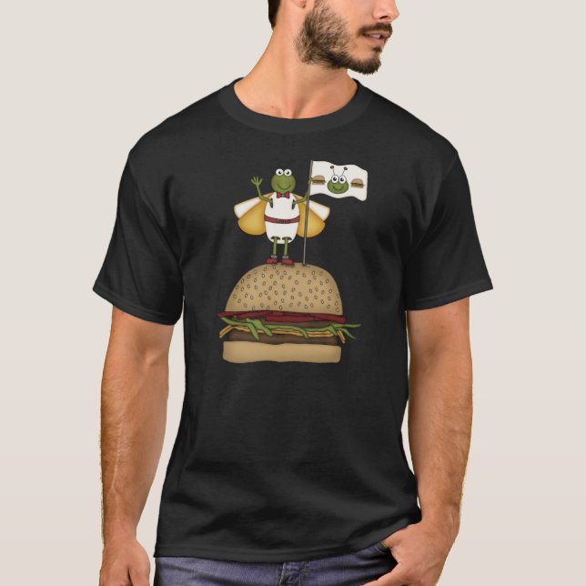 T-shirts Rei Do Burger (Frente)