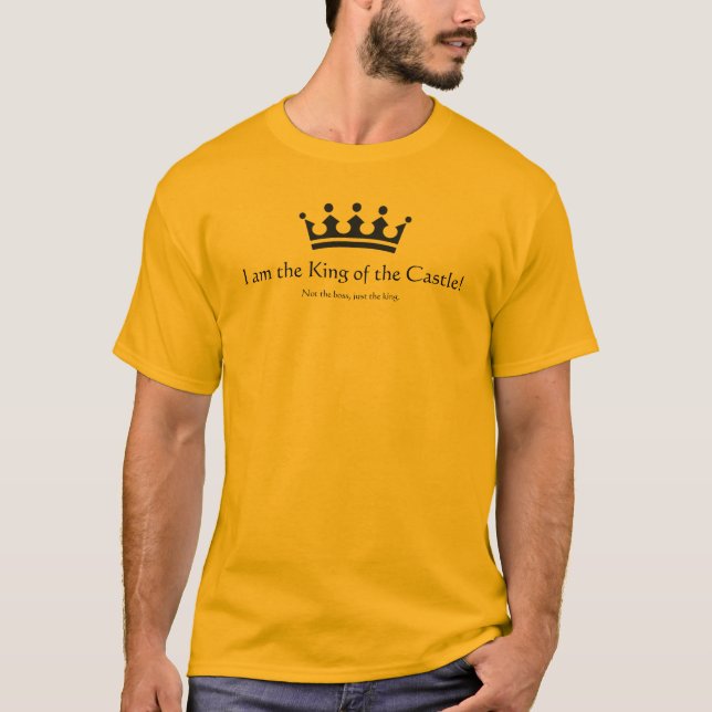 T-shirts Rei do castelo! (Frente)