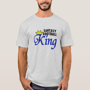 T-shirts Rei do futebol da fantasia