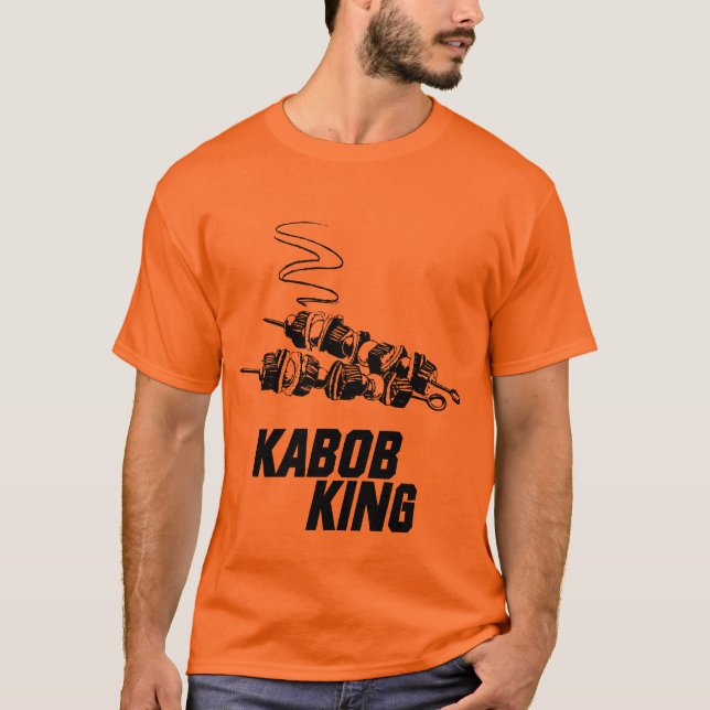 T-shirts Rei do Kabob (Frente)