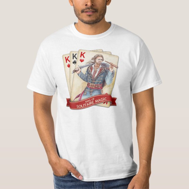 T-shirts Rei do SOLITÁRIO (Benovsky) (Frente)