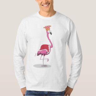 T-shirts Rei dos flamingos
